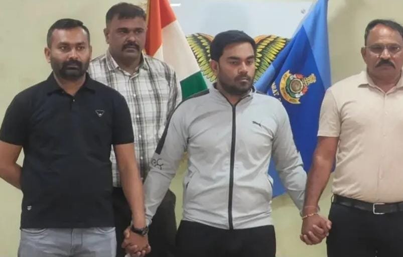 अहमदाबाद क्राइम ब्रांच ने अंतरराष्ट्रीय ड्रग्स तस्कर धर्मेश चुनारा को गिरफ्तार किया